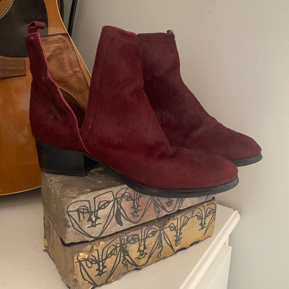 Jeffrey Campbell Cow Hyde Booties